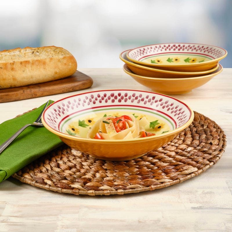 Pistoulet? Set of 4 Individual Pasta Dinner Bowls