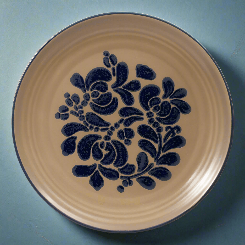 Folk Art? Dinner Plate