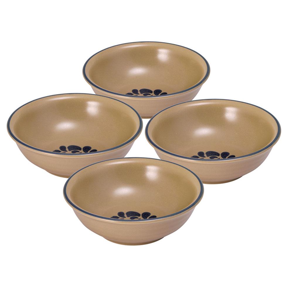 Folk Art? Set of 4 Soup Cereal Bowls