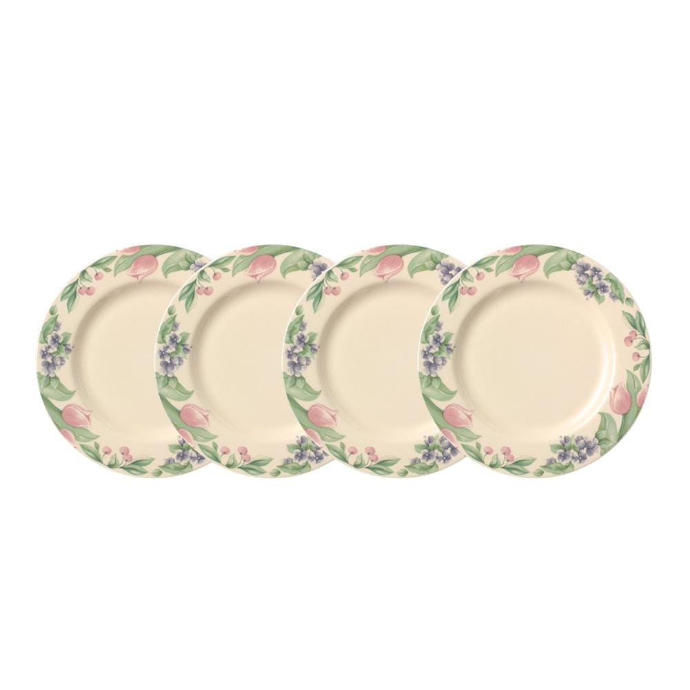 Garden Party? Set of 4 Dinner Plates