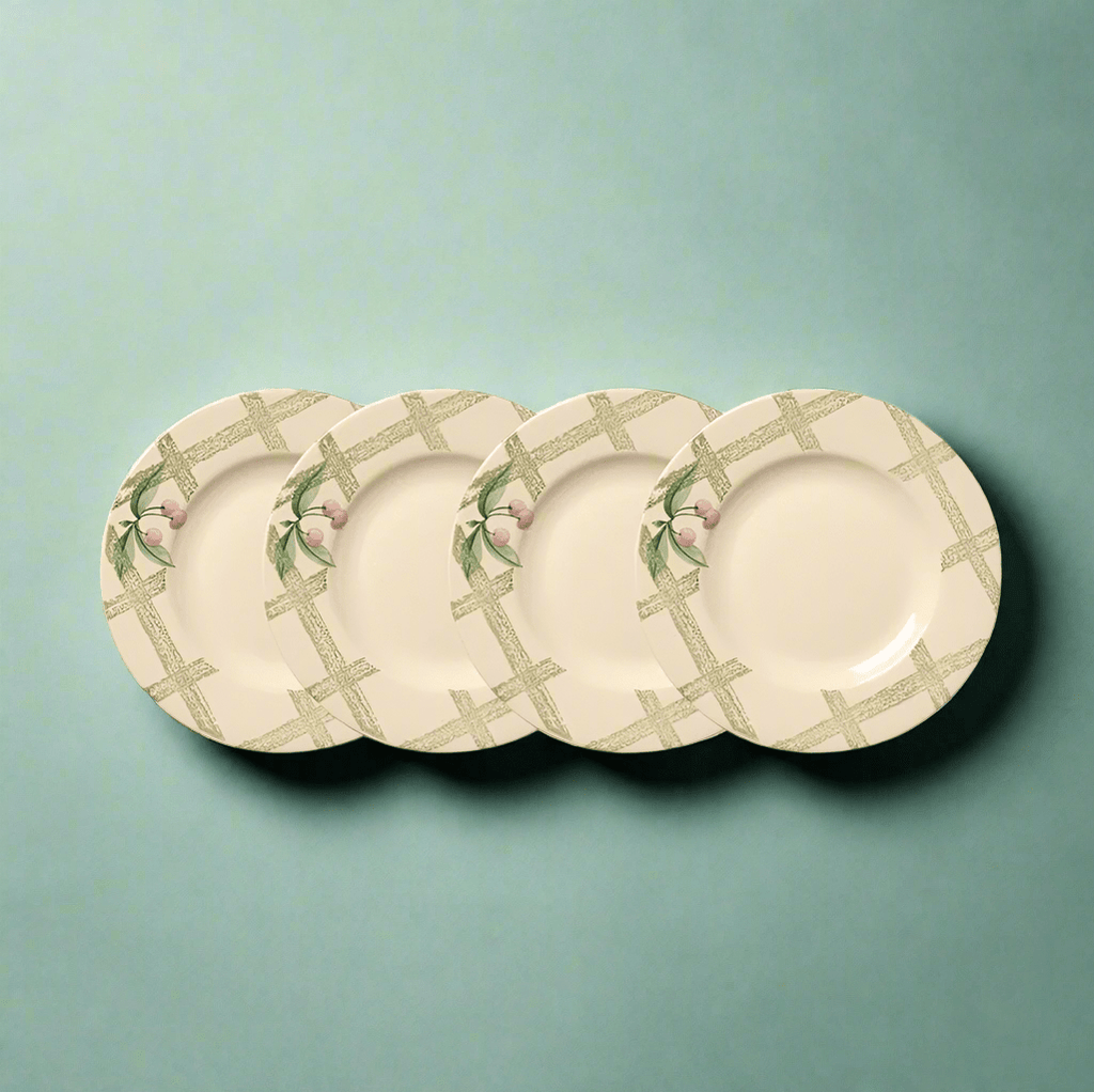 Garden Party? Set of 4 Salad Plates