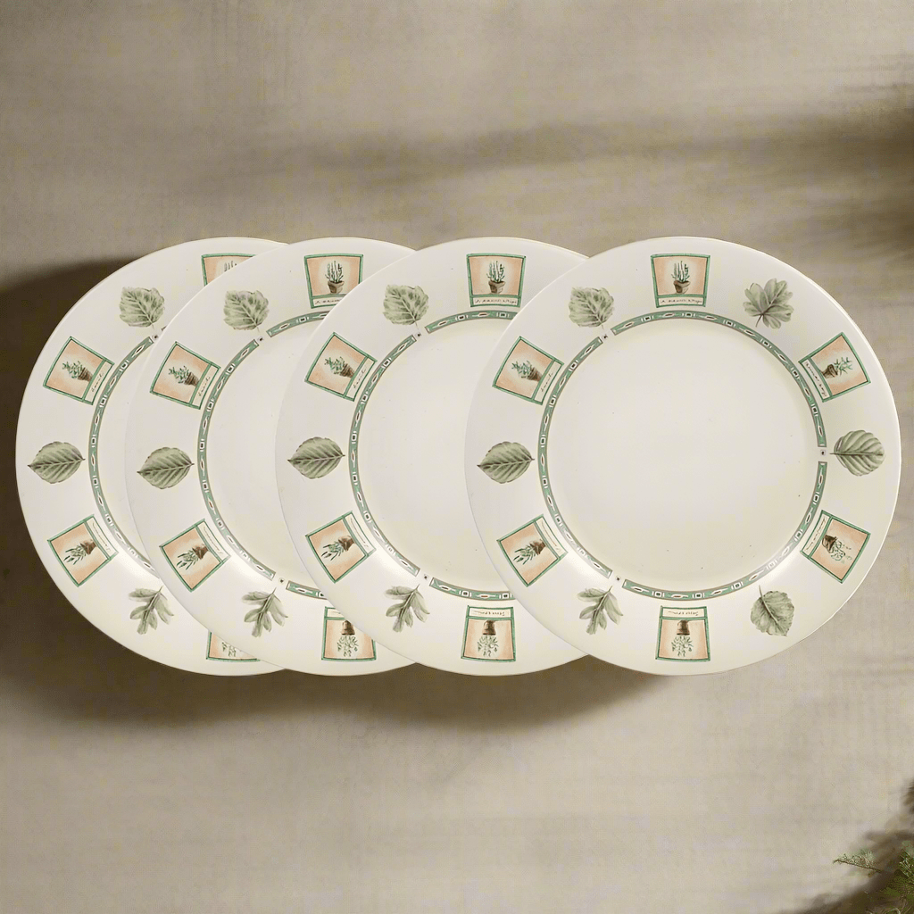 Naturewood? Set of 4 Oversized Dinner Plates