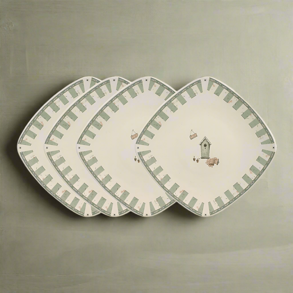 Naturewood? Set of 4 Square Salad Plates