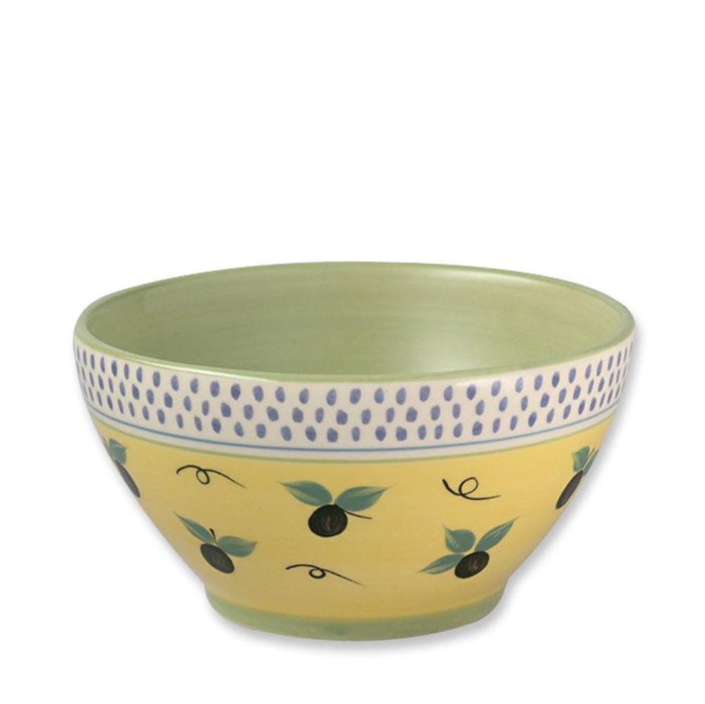 Pistoulet? Deep Soup Cereal Bowl with Blue Band