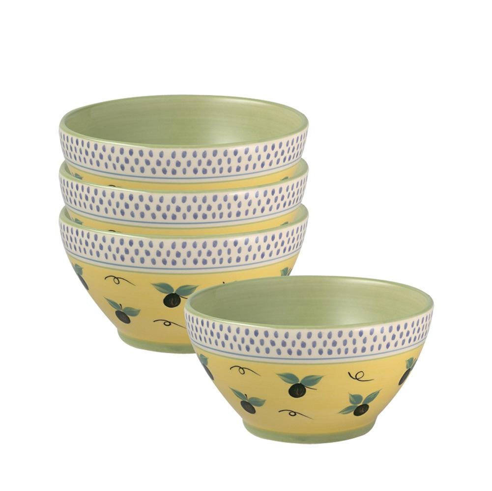 Pistoulet? Set of 4 Deep Soup Cereal Bowls