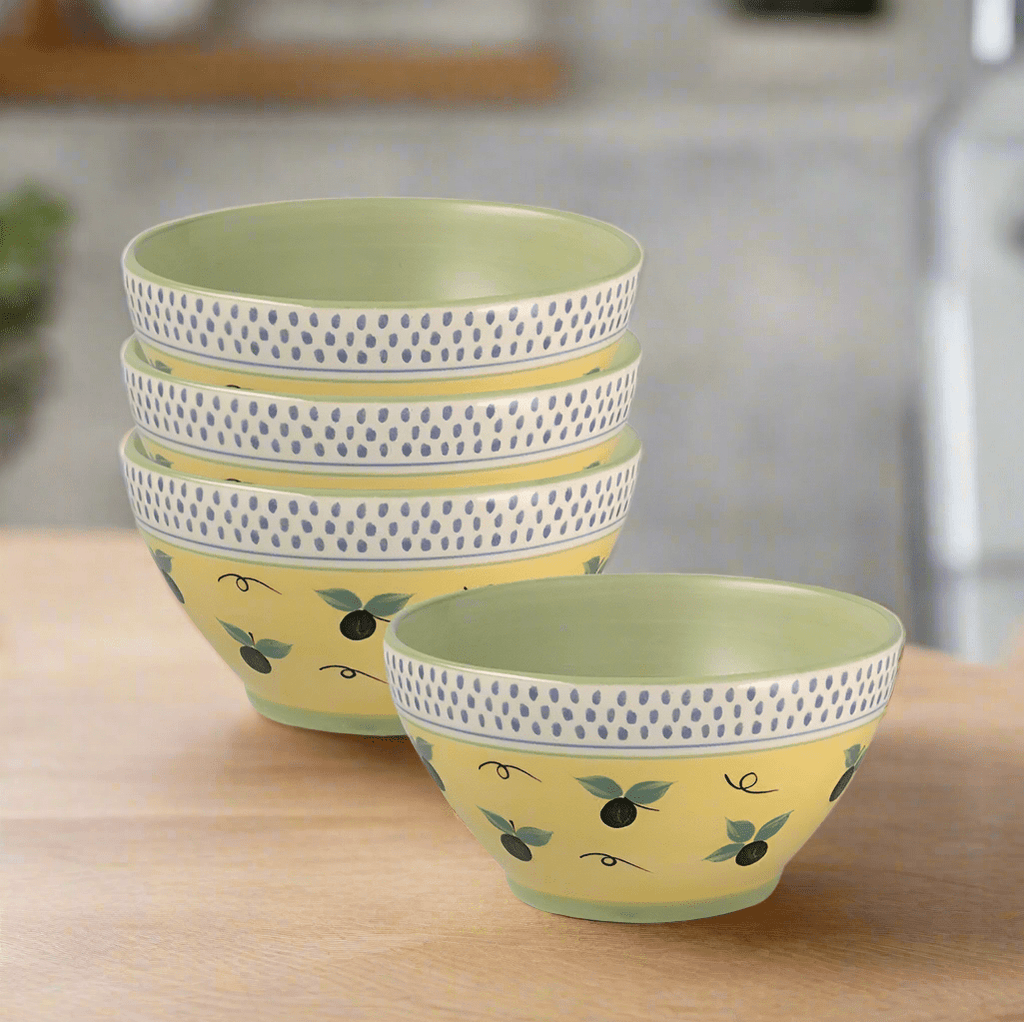 Pistoulet? Set of 4 Deep Soup Cereal Bowls