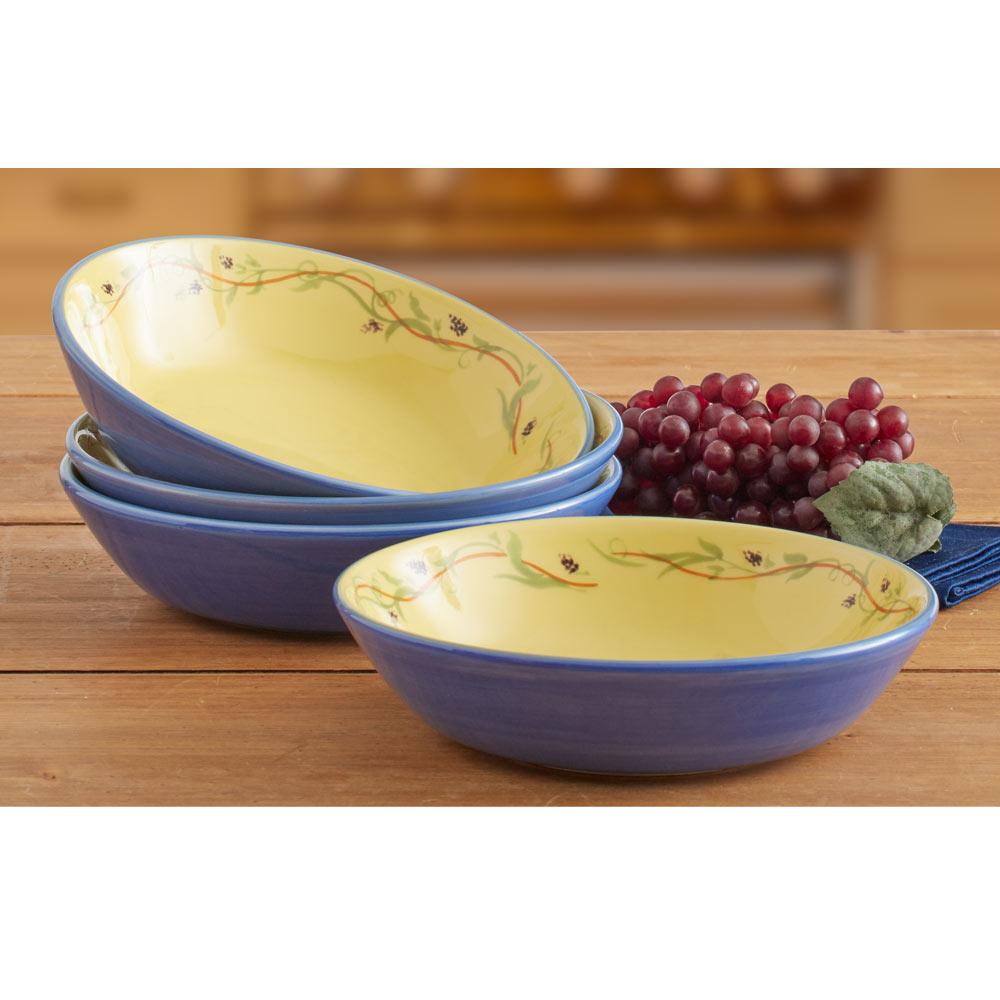 Pistoulet? Set of 4 Individual Pasta Salad Bowls