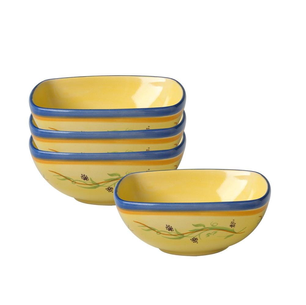 Pistoulet? Set of 4 Individual Square Bowls